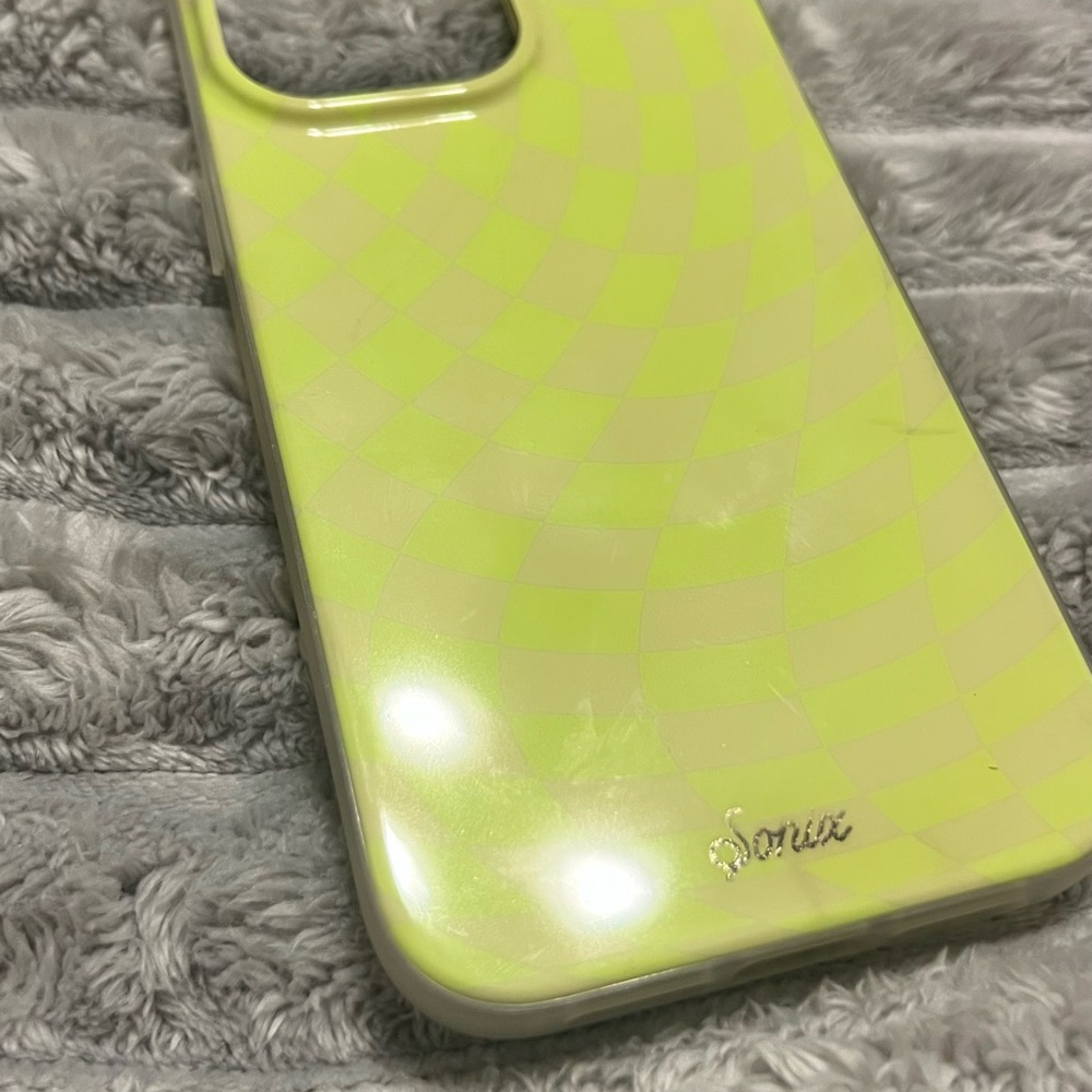 Sonix Checkmate Green MagSafe Compatible iPhone 14 Pro Max Case - Picture 3 of 3